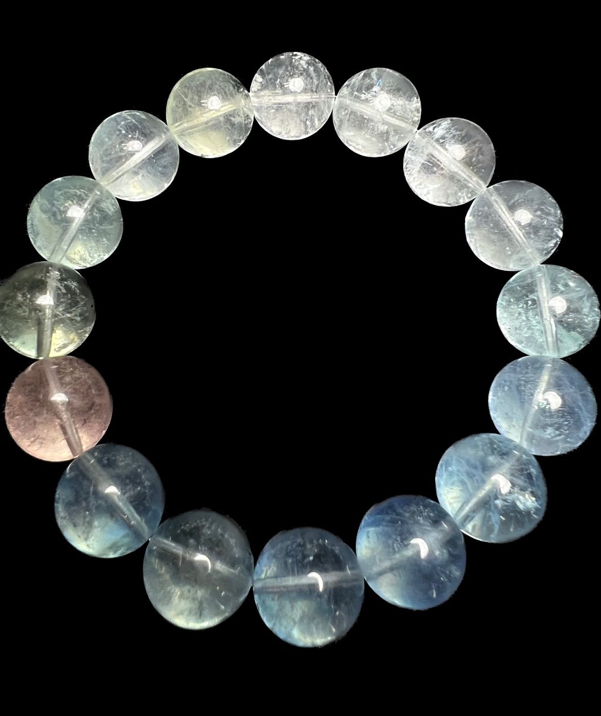 ミックスベリルブレス❣️高品質透明感✨永遠の若さ✨幸福✨指導者