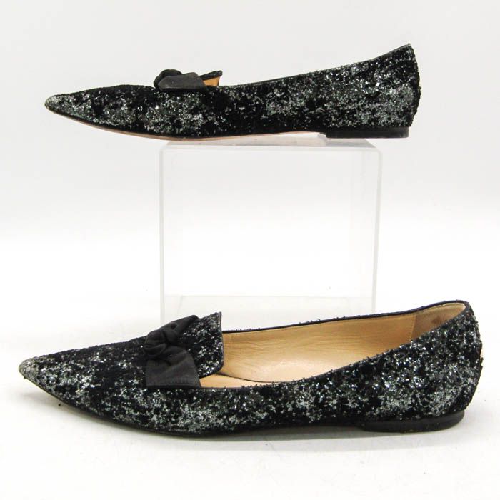 JIMMY CHOO パンプス 黒 38サイズ JMMY CHOO ジミーチュウ ピンヒール