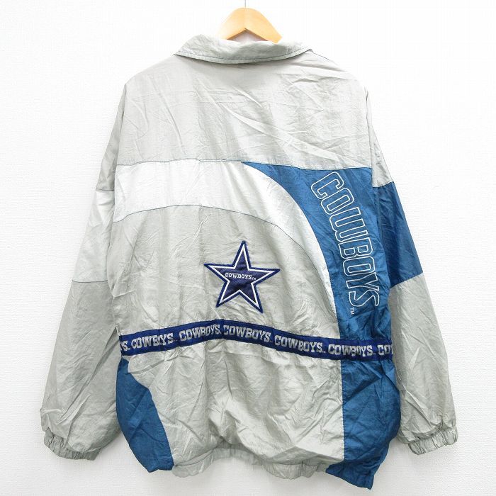 STARTER】激レア 90s NFL カウボーイズ ナイロンジャケット2XL - メンズ