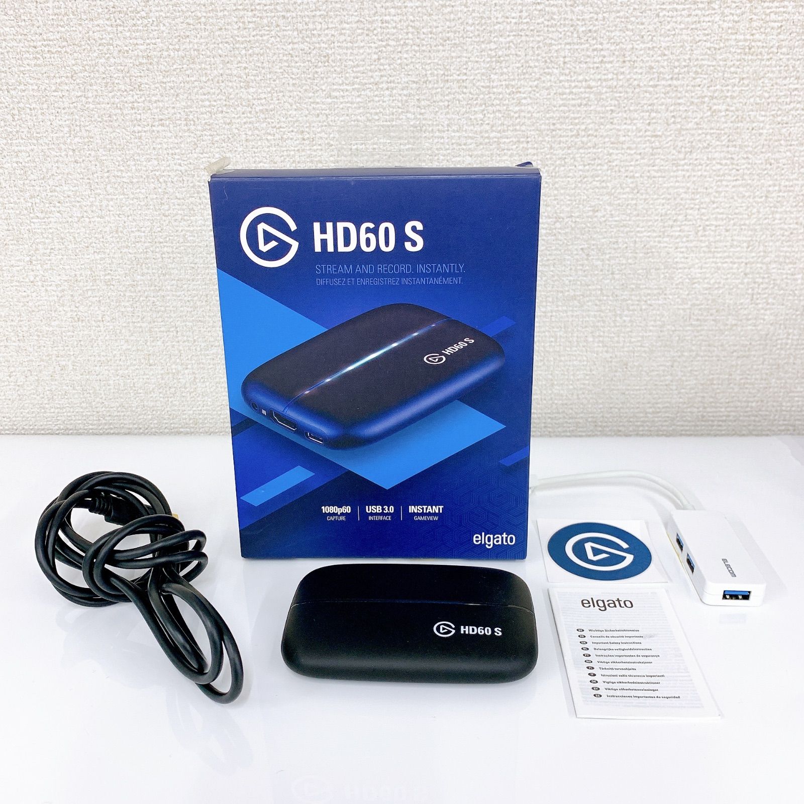 Elgato 甲高く エルガト Game Capture HD60S キャプチャーボード