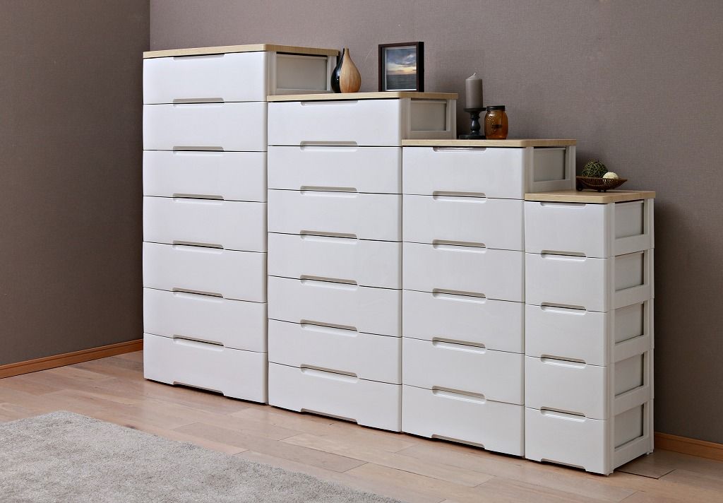 アイリスオーヤマ チェスト ラクラク引出し 木天板 7段 幅80.5×奥行51×高さ161cm HG-807 IRIS OHYAMA MARWIL-DEMENAGEMENTS_CH