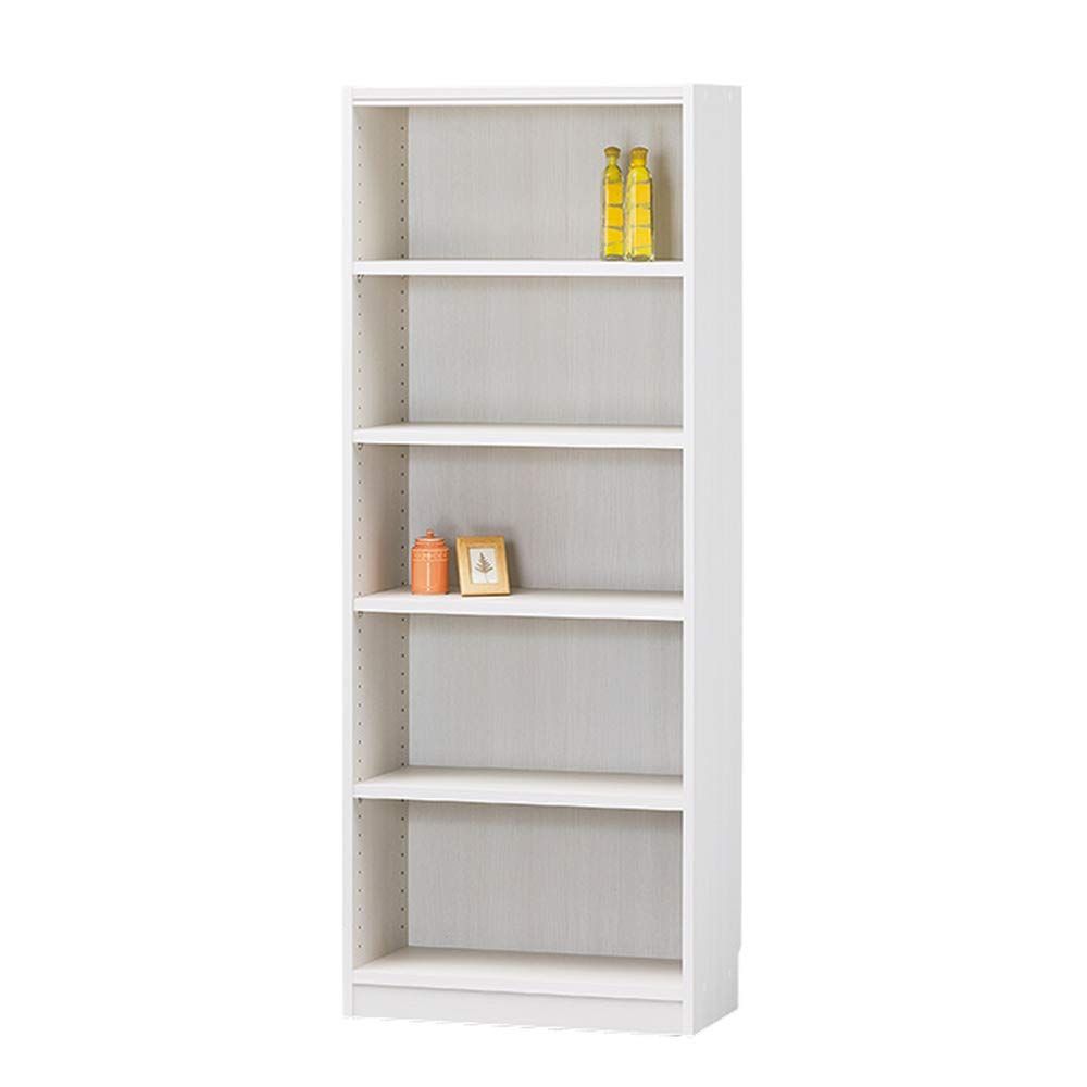 白井産業 フリーラック ダークブラウン 幅58.1奥行29.2高さ179.7cm 色