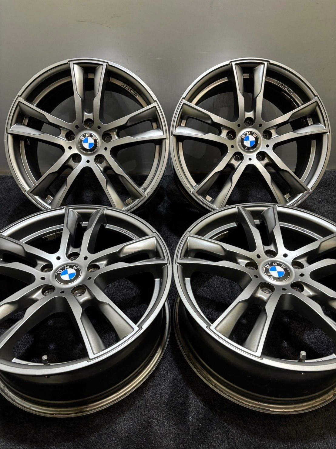 KELLENERS 17インチ 7J +54 112 5H アルミホイール 4本 BMW 2シリーズ X1 X2 (2-H174)