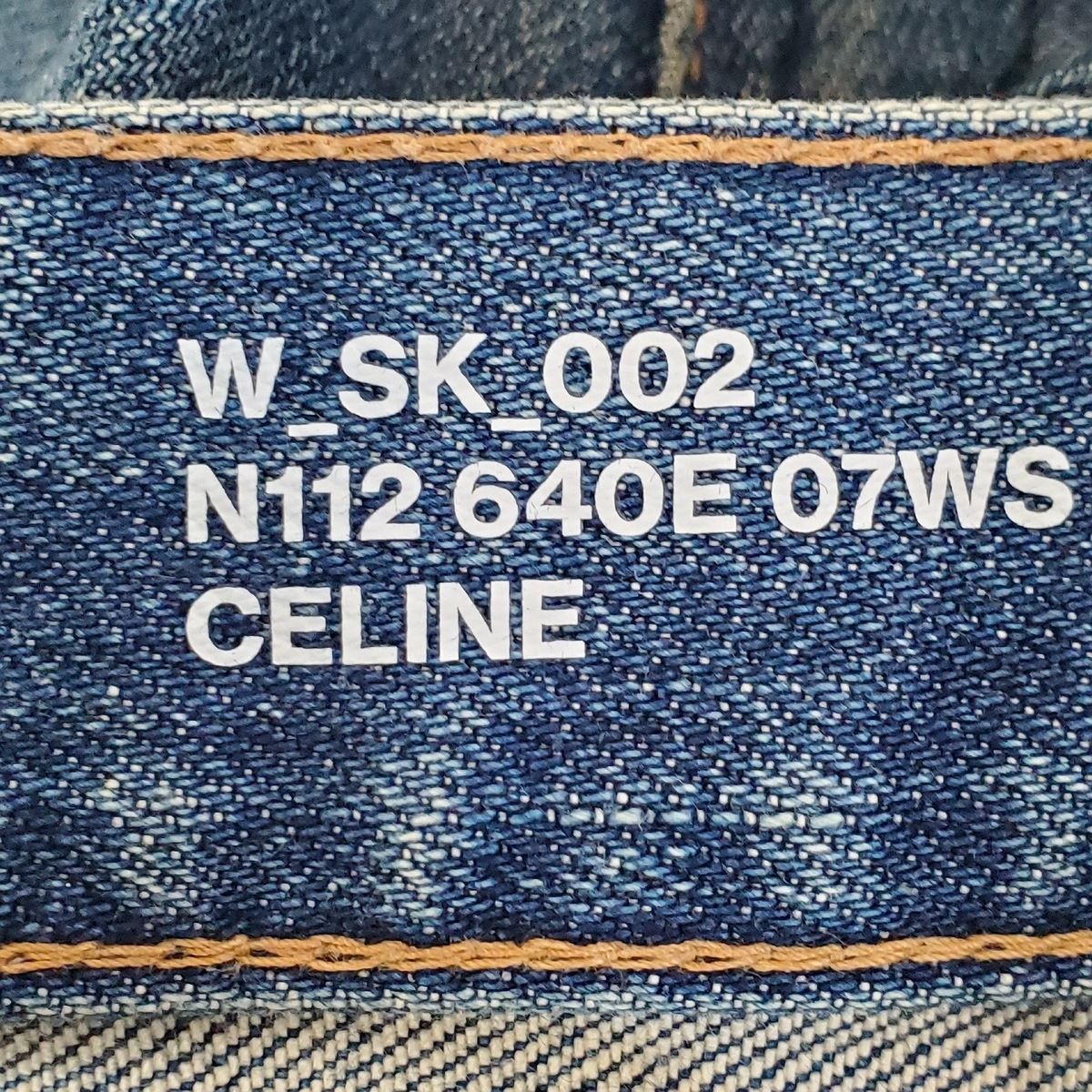 CELINE(セリーヌ) ジーンズ サイズ26 S レディース - ブルー ストレート