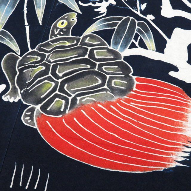 藍染筒描き三巾加賀のれん時代物木綿古布　ソ-282 藍染筒描き三巾加賀のれん時代物木綿古布 ソ-282 楽天市場】藍
