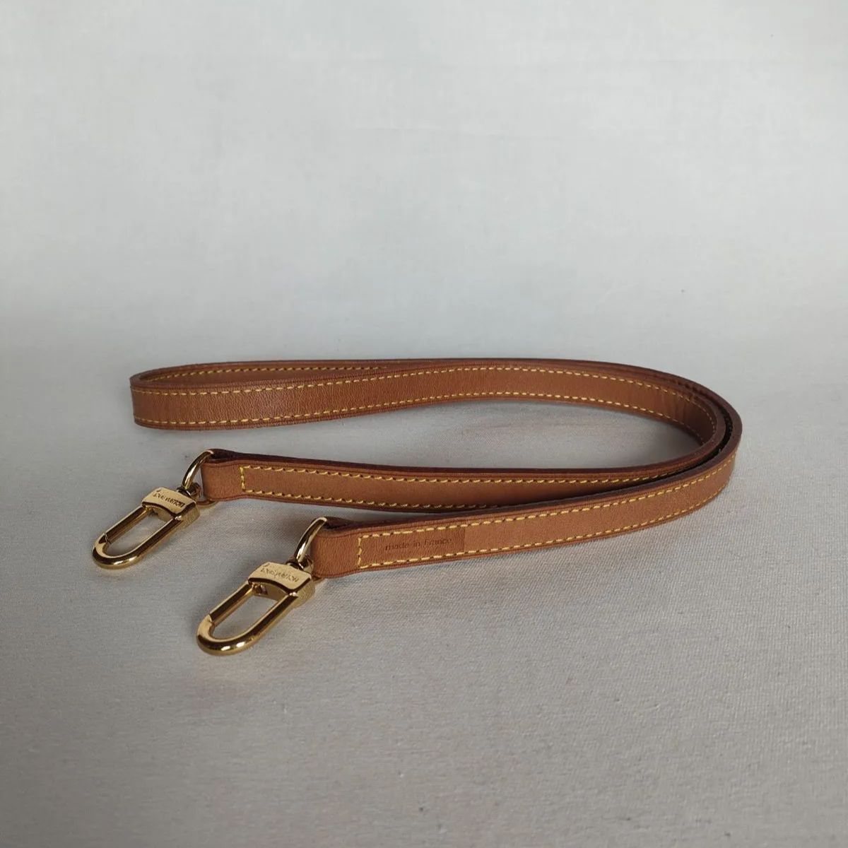 ルイヴィトン ショルダーストラップ J00142 ヌメ皮 ナチュラル