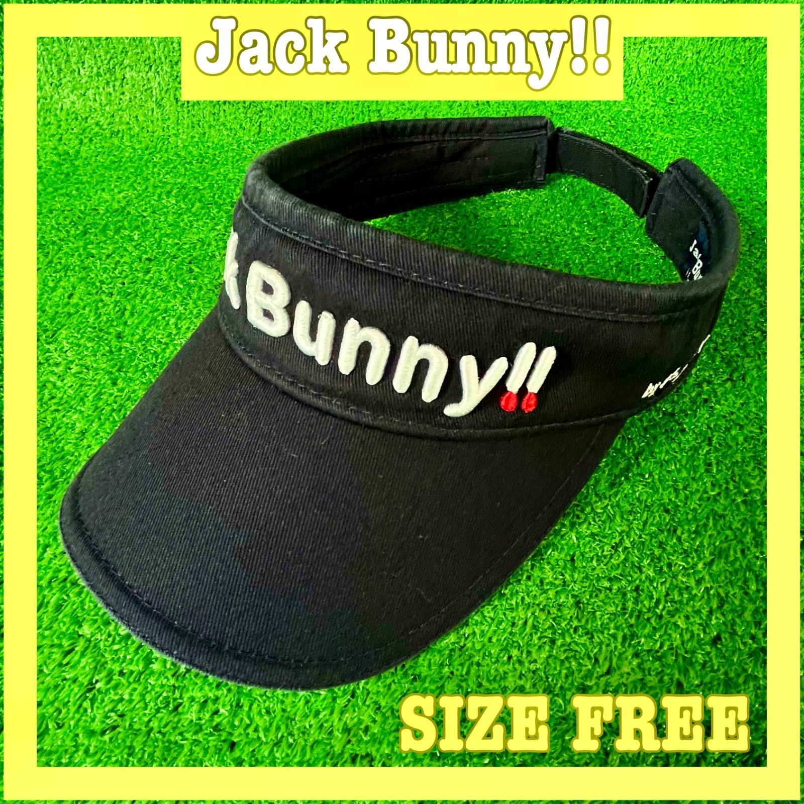 Jack Bunny!! キャップ・バイザー・ニット帽セット Jack Bunny Jack Bunny!! キャップ・バイザー・ニット帽セット Jack Bunny