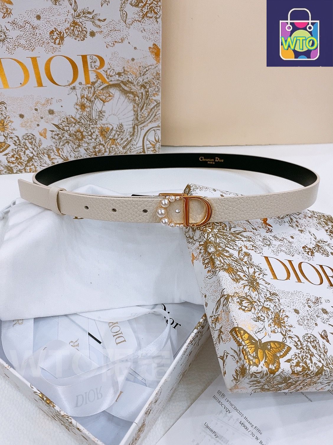 今日WTO】Dior Saddle Belt ダブルフェイスレザーベルト-VL44 今日WTO】Dior Saddle Belt ダブルフェイスレザーベルト-VL44