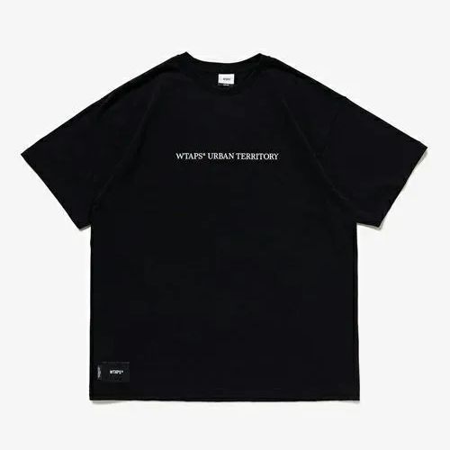 上質で快適 WTAPS◇Tシャツ/3/コットン/BLK/無地/231ATDT-CSM33 その他