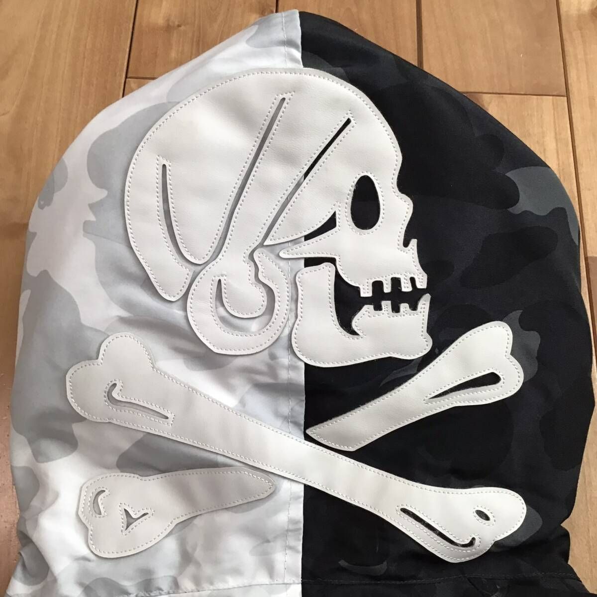 BAPE NEIGHBORHOOD CAMO SHARK HOODIE ダウンジャケット Mサイズ a 