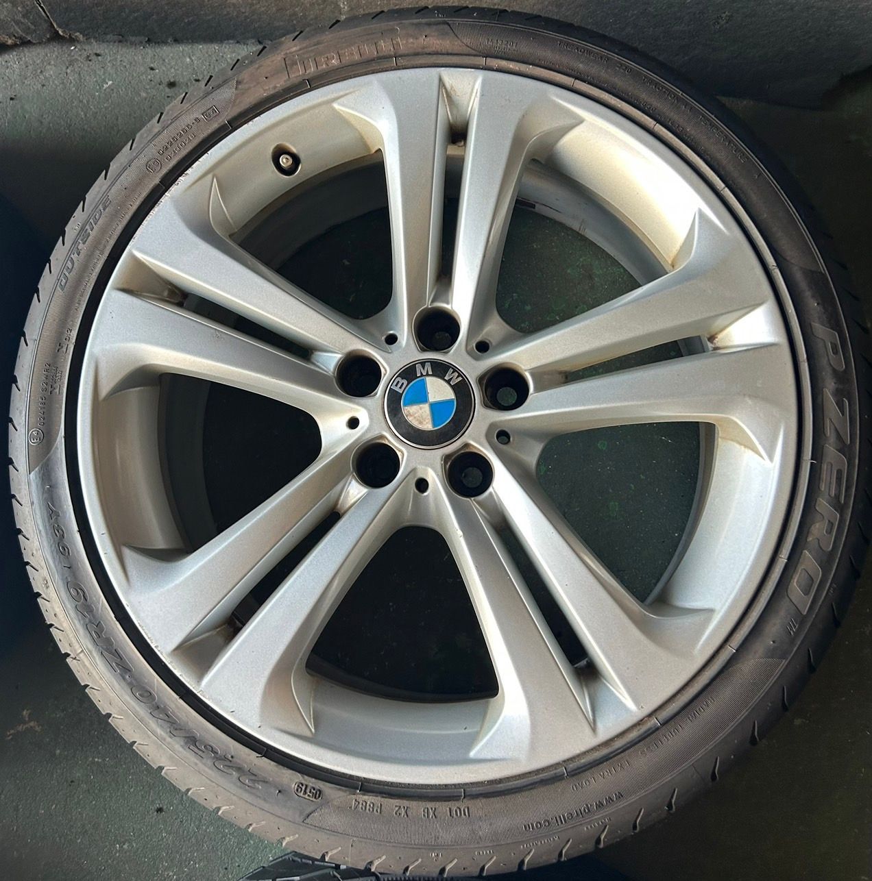 BMW f31 pcd120 19インチ タイヤホイールセット ☆送料無料☆BMW 3シリーズ F30 F31 純正 19インチ ホイール4本