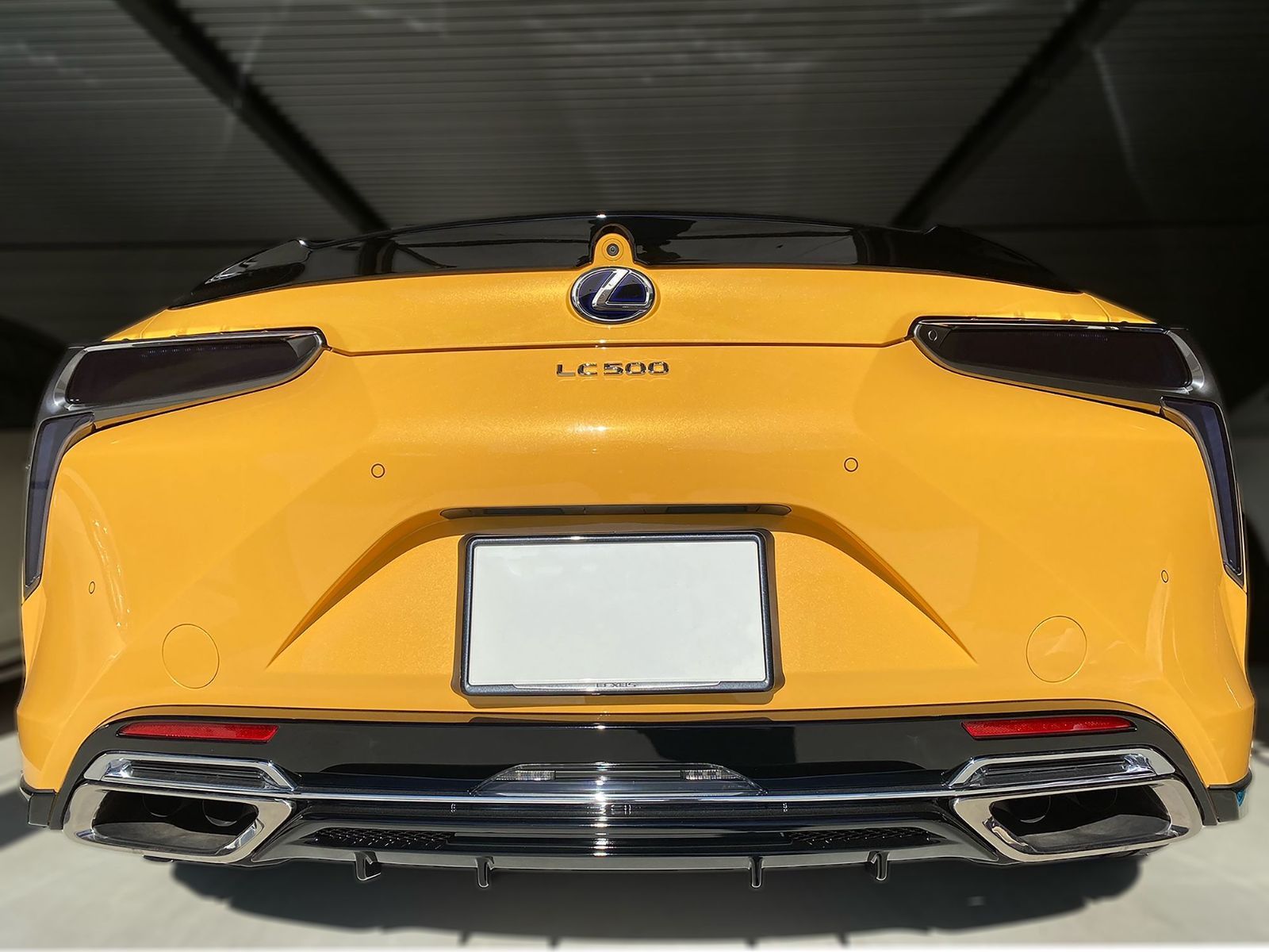 Tint+再利用できる レクサスLC テールランプ スモークフィルム LC500