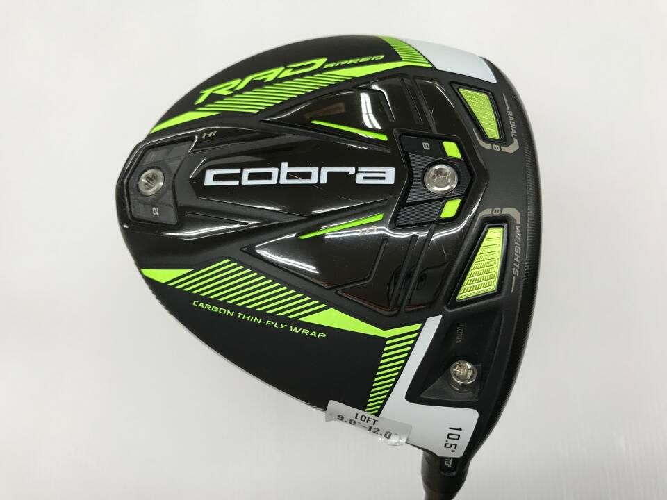 【即納】KING RADSPEED Black/Yellow | 10.5 | S | ツアーAD for RADSPEED | 中古 | ドライバー | コブラ