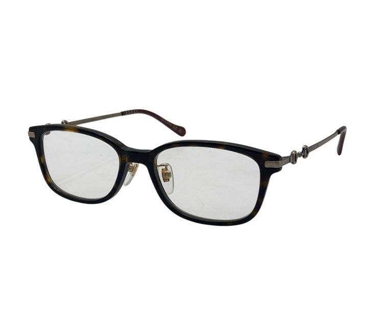グッチ メガネフレーム  GG1129OJ【Bランク】【中古】 GUCCI（グッチ） 日本製 レディース メガネ GG1129OJ 002 眼鏡