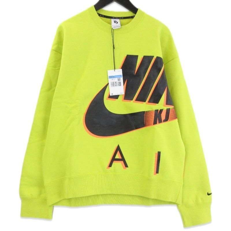 未使用 NIKE × Kim Jones ナイキ キムジョーンズ クルーネックスウェット DD0692-344 Fleece Crewneck  Volt イエロー M71011029 - メルカリ