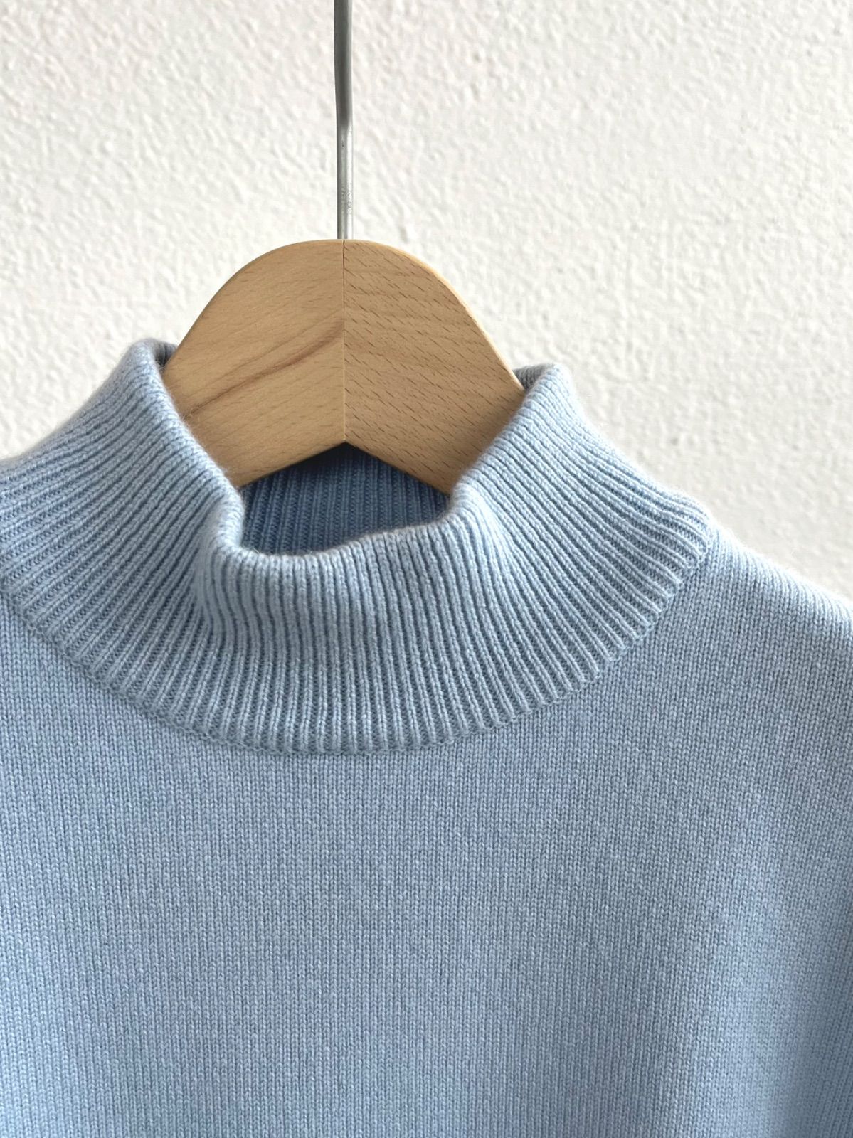 新品】HERILL ヘリル Cashmere Mock Neck カシミヤモックネック 19-070