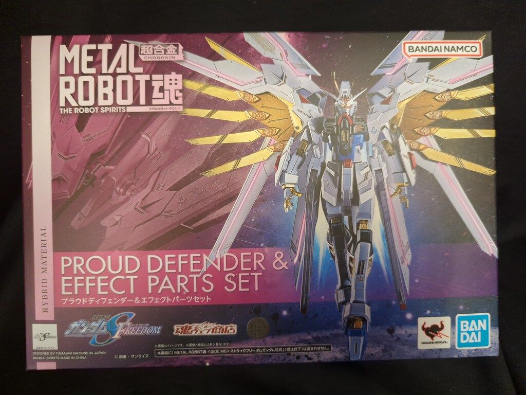 BANDAI SPIRITS METAL ROBOT魂 <SIDE MS> 機動戦士ガンダムSEED DOM プラウドディフェンダー-エフェクトパーツセット
