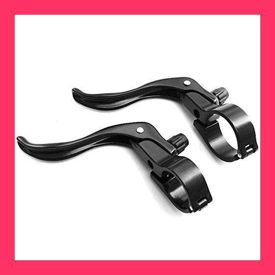【スタッフおすすめ！】SENQI 自転車ブレーキレバー 左右セット ブラック22.2mm-31.8mm