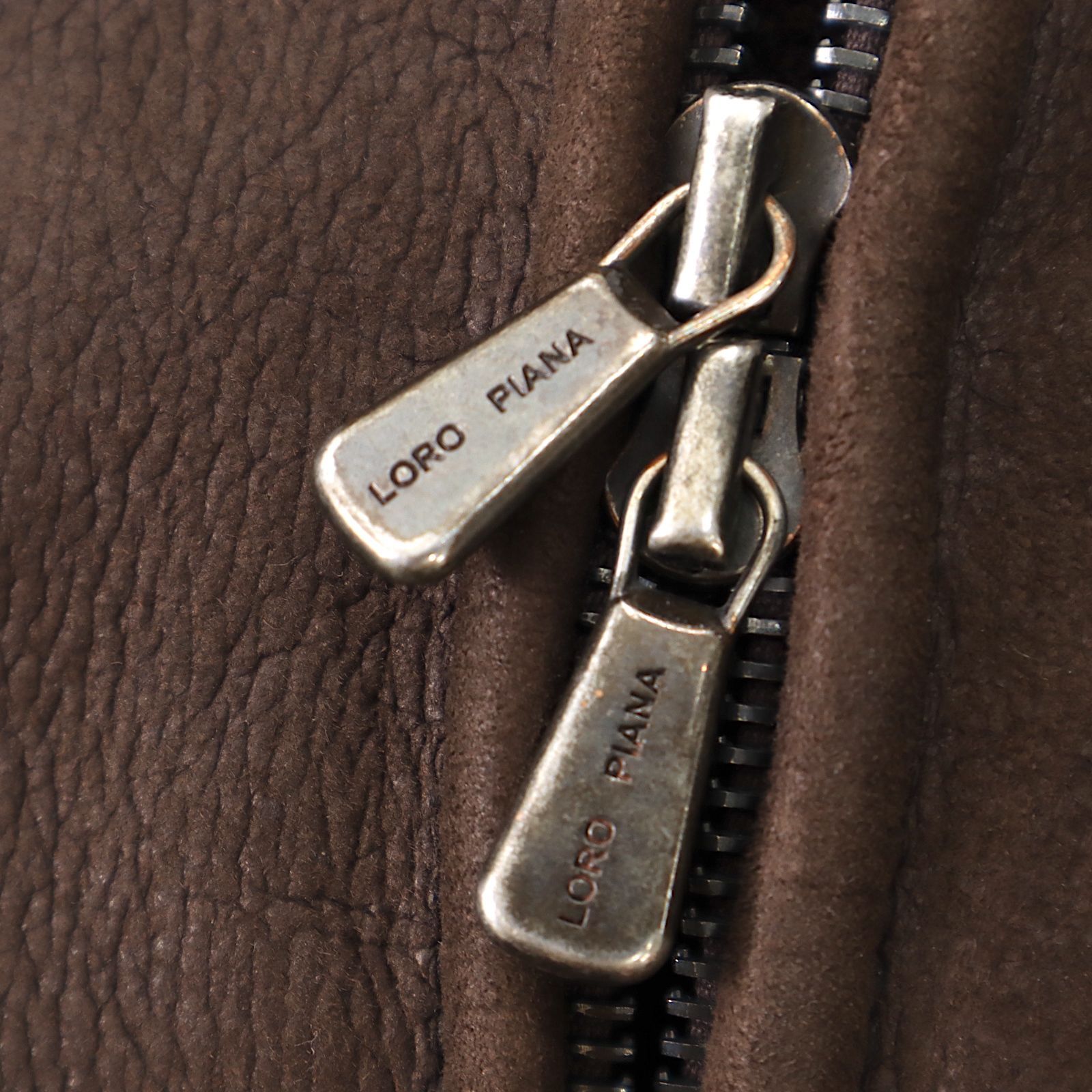 美品 ロロピアーナ Loro Piana イタリア製 最高級 ラムスキン レザー 