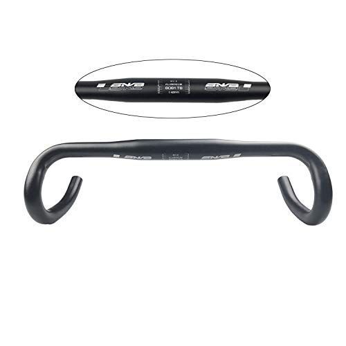 直径：31.8mm_420mm BNVB 自転車用ハンドル 25.4/31.8mm アルミ合金製 ロードバイクドロップハンドル 380/400/420mm 直径：31.8mm