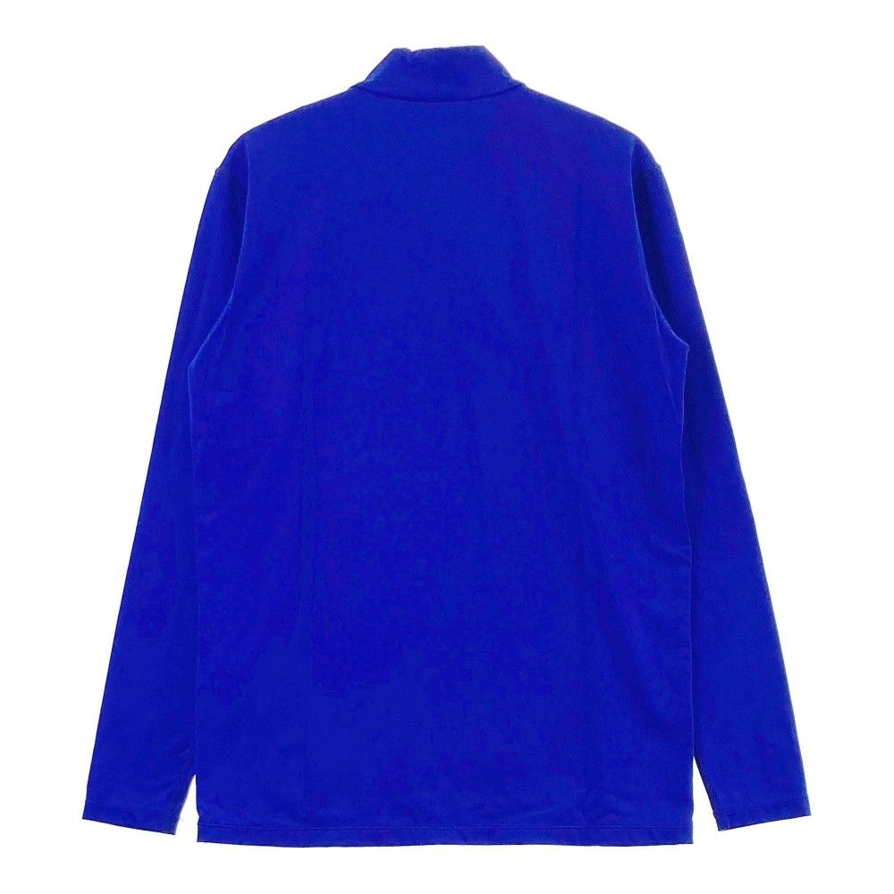 サイズ：48 MARK&amp;LONA マークアンドロナ  ハイネック 長袖Tシャツ  ブルー系 [240101413505] ゴルフウェア メンズ ストスト サイズ：48 MARK&LONA マークアンドロナ ハイネック 長袖Tシャツ