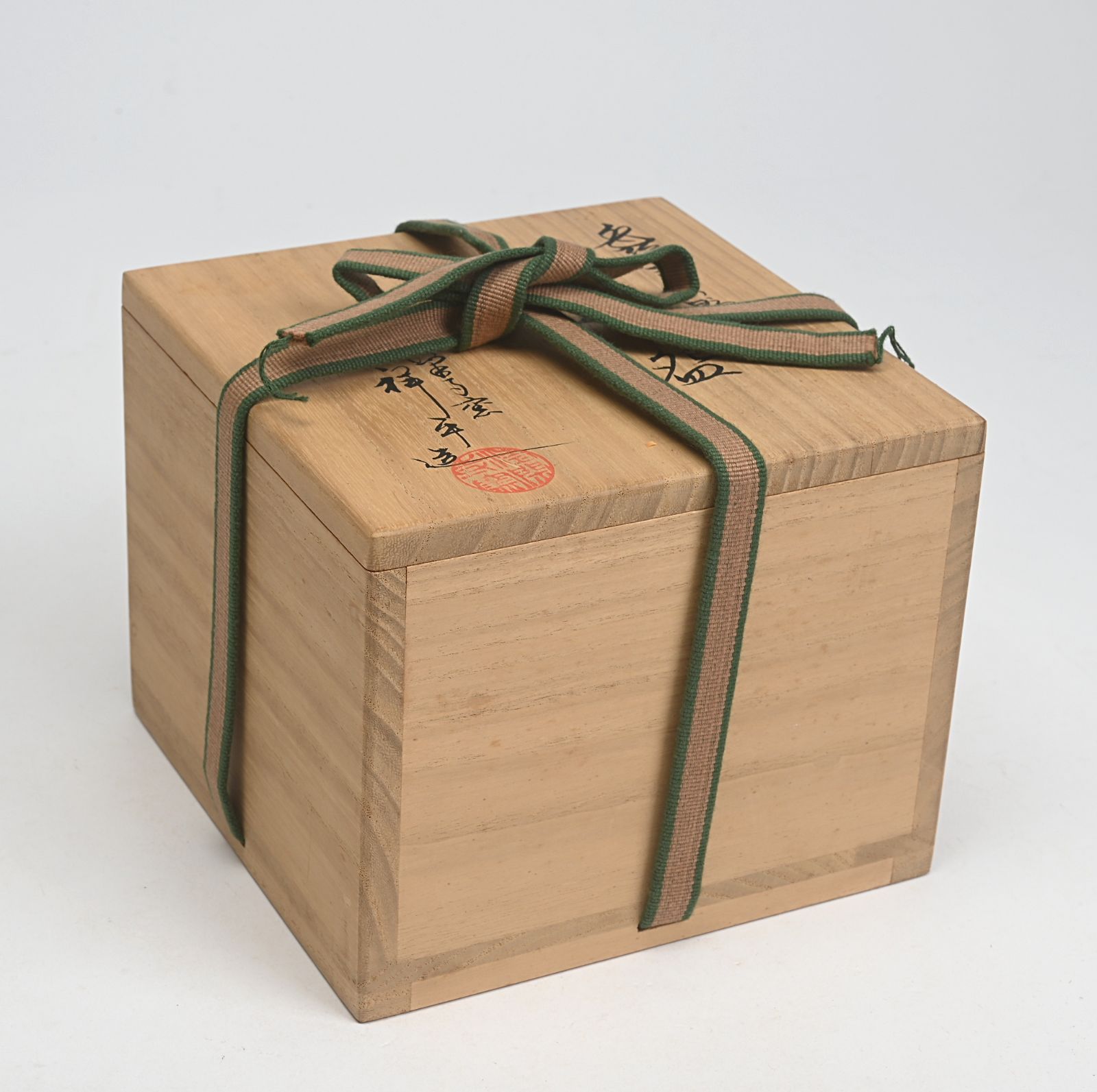 杉田祥平 清閑寺窯 色絵春の野画 茶碗 共箱