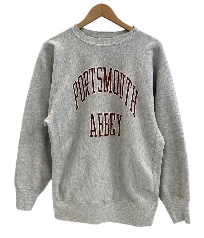 チャンピオン Champion 90s～ ヴィンテージ vintage 刺繍タグ リバースウィーブ REVERSE WEAVE US古着 2段 アーチ  XXL スウェット グレー 3Lサイズ 101MT-3894