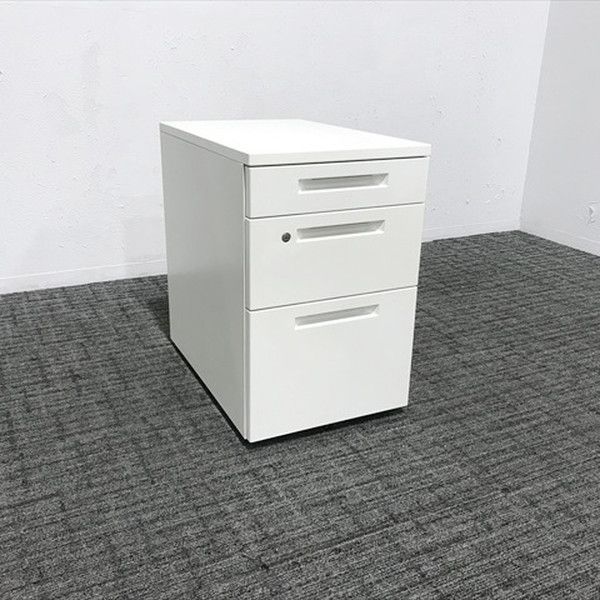 デスクワゴン インサイドワゴン 3段ワゴン iS コクヨ ホワイト