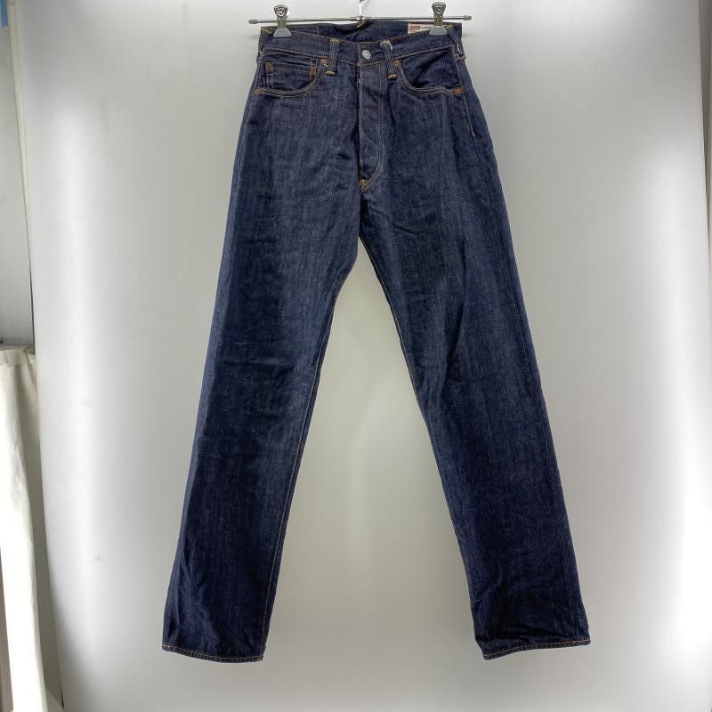 中古】EVISU Lot.2001 No.2 カモメペイント インディゴ サイズW30×L35 