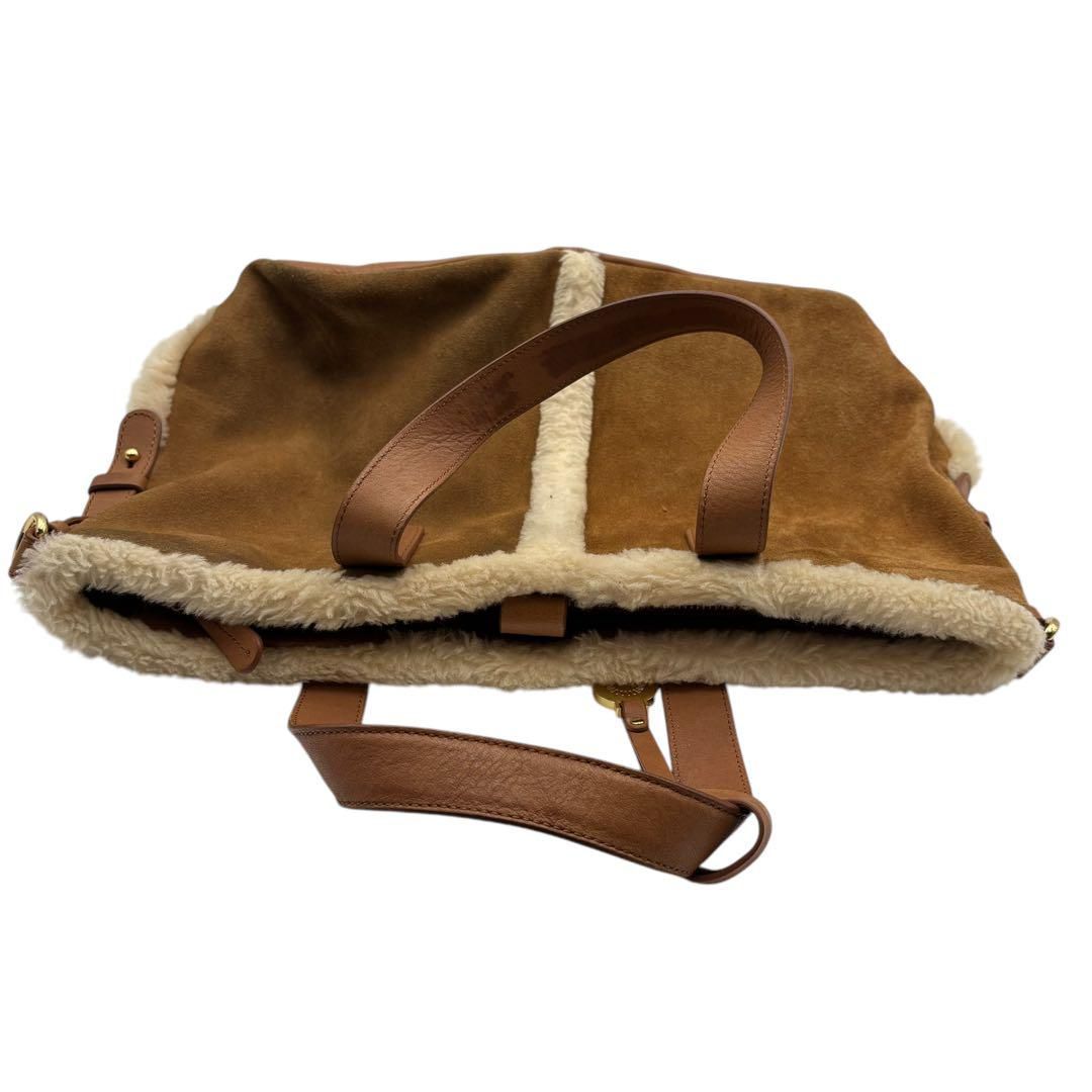 UGG アグ Y2K 2way ショルダーバッグ ボア スエードレザー c82 - メルカリ 