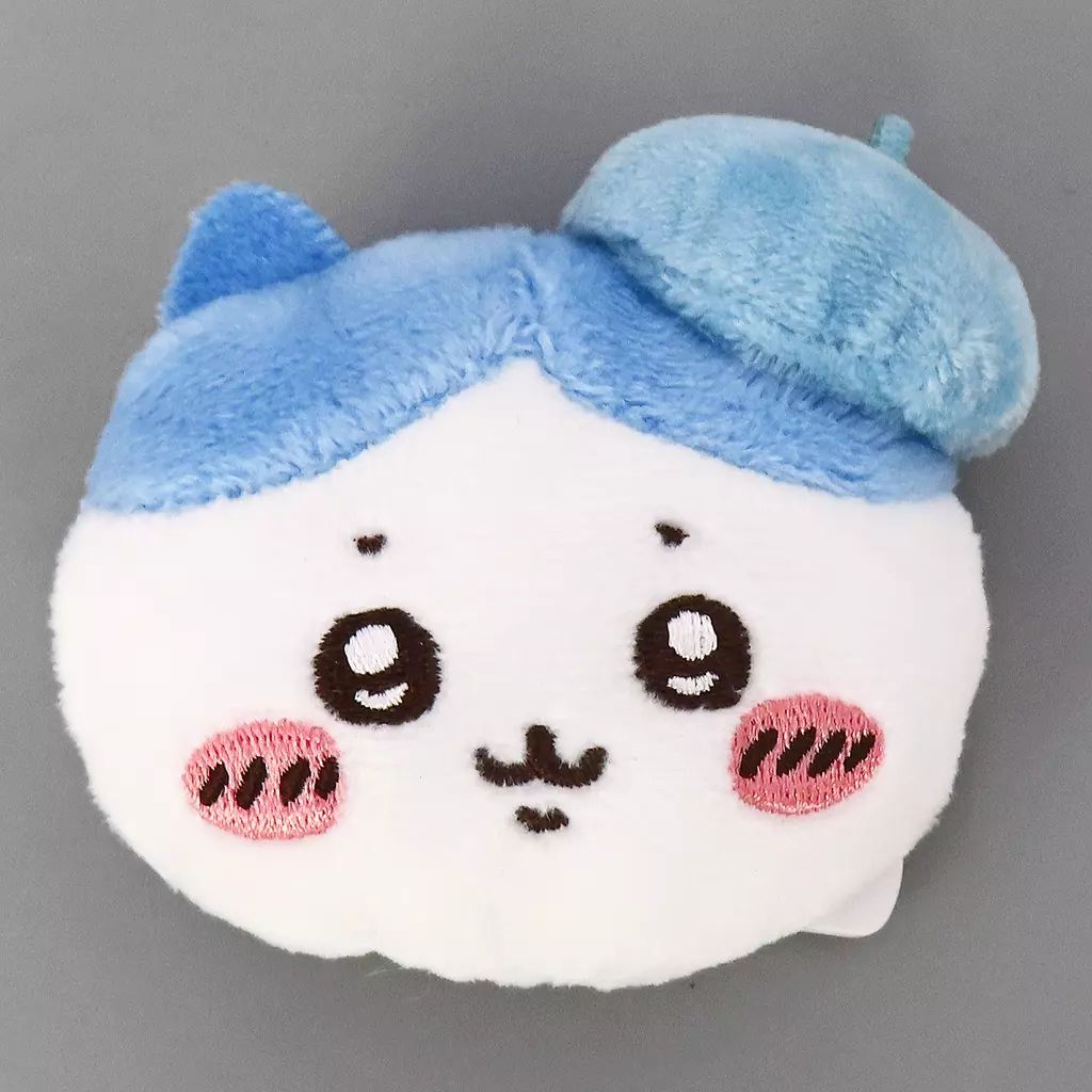 ハチワレ　ぬいぐるみバッジ ちいかわ ハチワレ なかよしぬいぐるみバッジ いろんなおかお