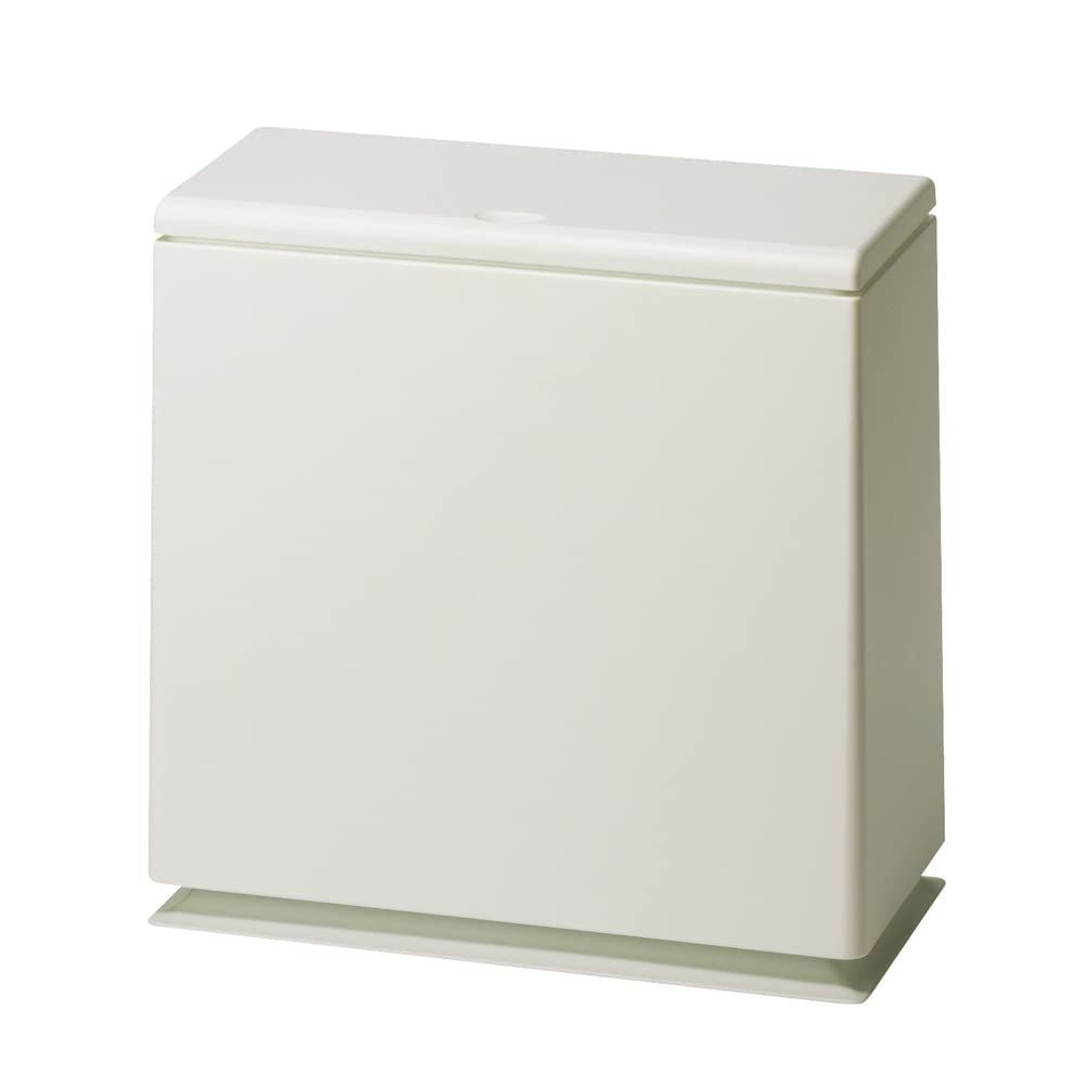 Size e 8.5_Color 02 サンドホワイト ideaco イデアコ ゴミ箱 フタ付き サンドホワイト 8.5L TUBELOR kitchen flap チューブラー キッチンフラップ