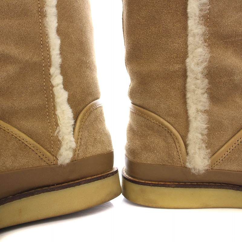 Tory Burch ベージュ ムートンブーツ トリーバーチ TORY BURCH ムートンブーツ ロング ベージュ /YM