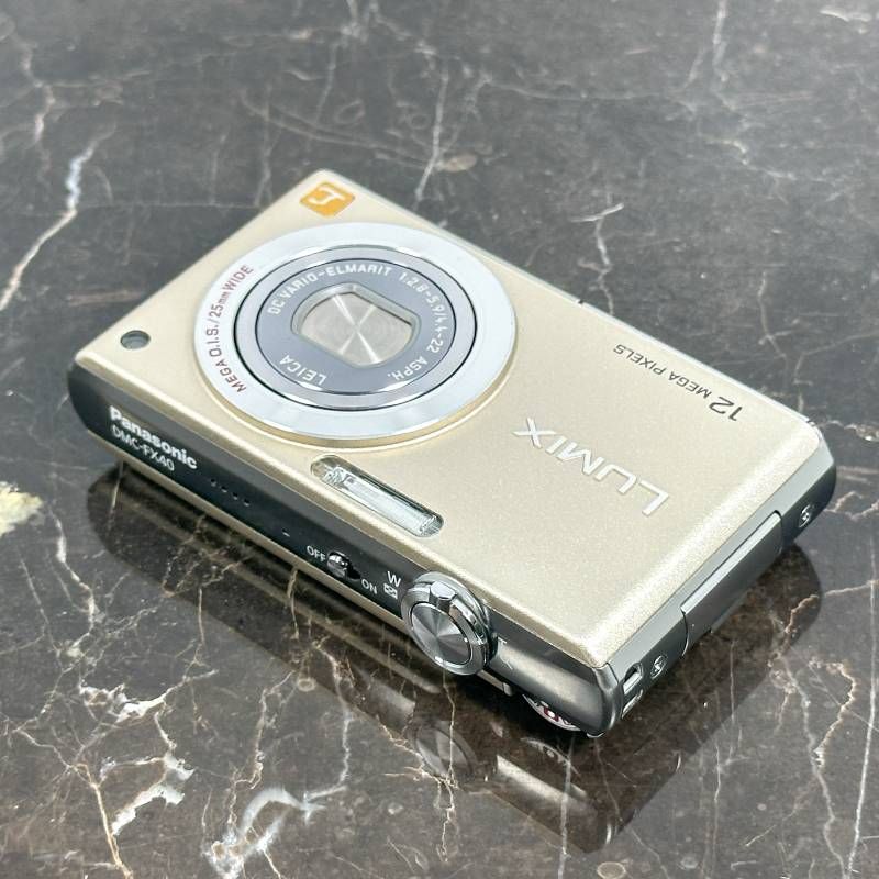 Panasonic LUMIX DMC-FX40 ゴールド - メルカリ