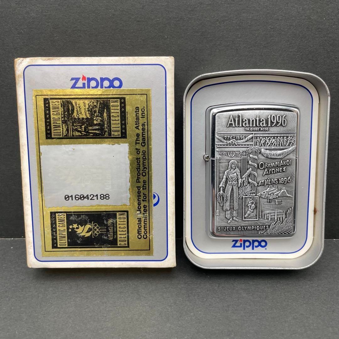ZIPPO 1996 アトランタオリンピック 未使用】Zippo アトランタオリンピック1996 メタルプレート貼り