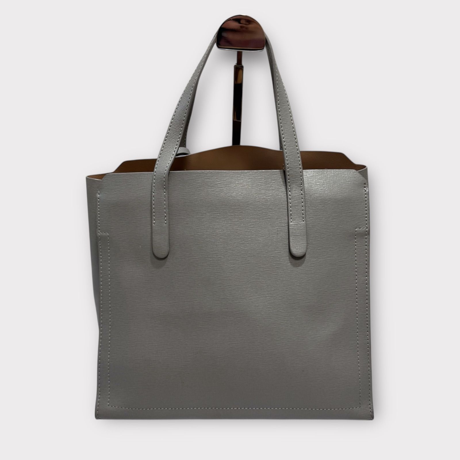 超美品！FURLA フルラ サリー レザー ハンドバッグ トートバッグ