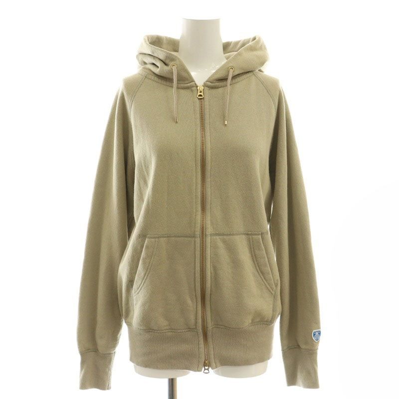 オーシバルパーカー/ベージュ オーチバル ORCIVAL オーシバル ジップパーカー ベージュ /SS