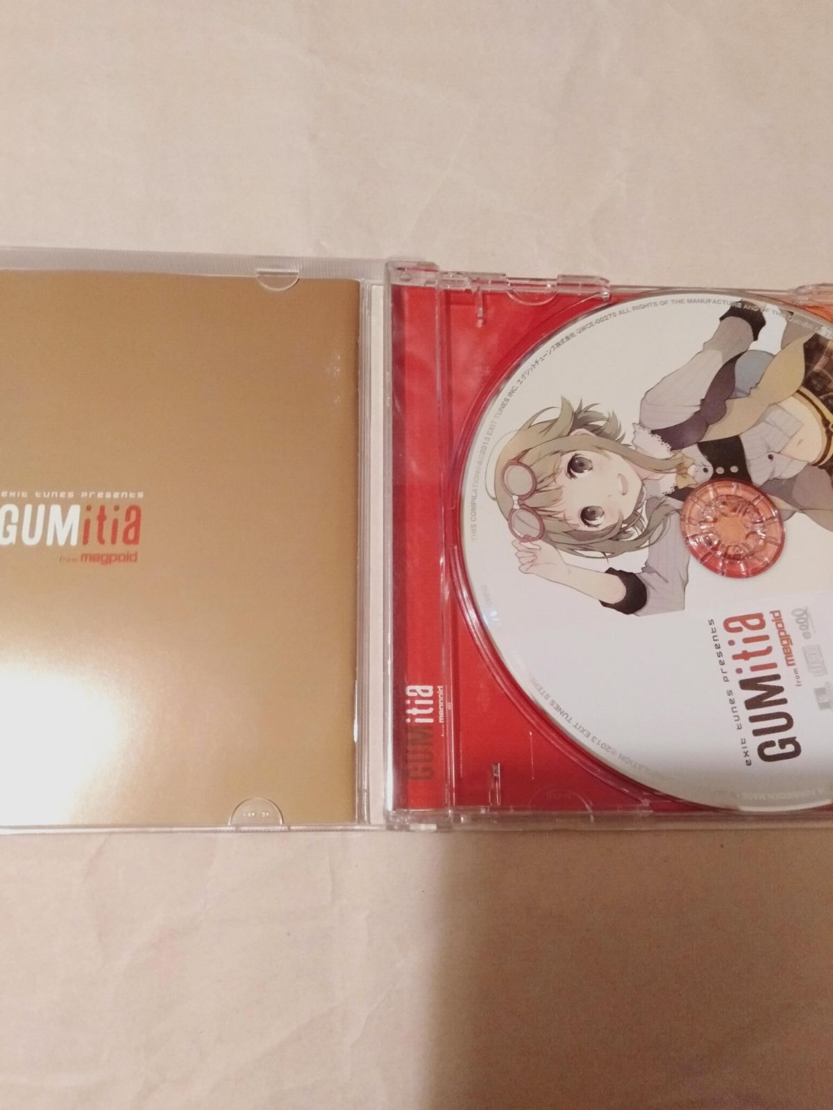 CD】EXIT TUNES PRESENTS GUMitia from megpoid[通常仕様] - メルカリ
