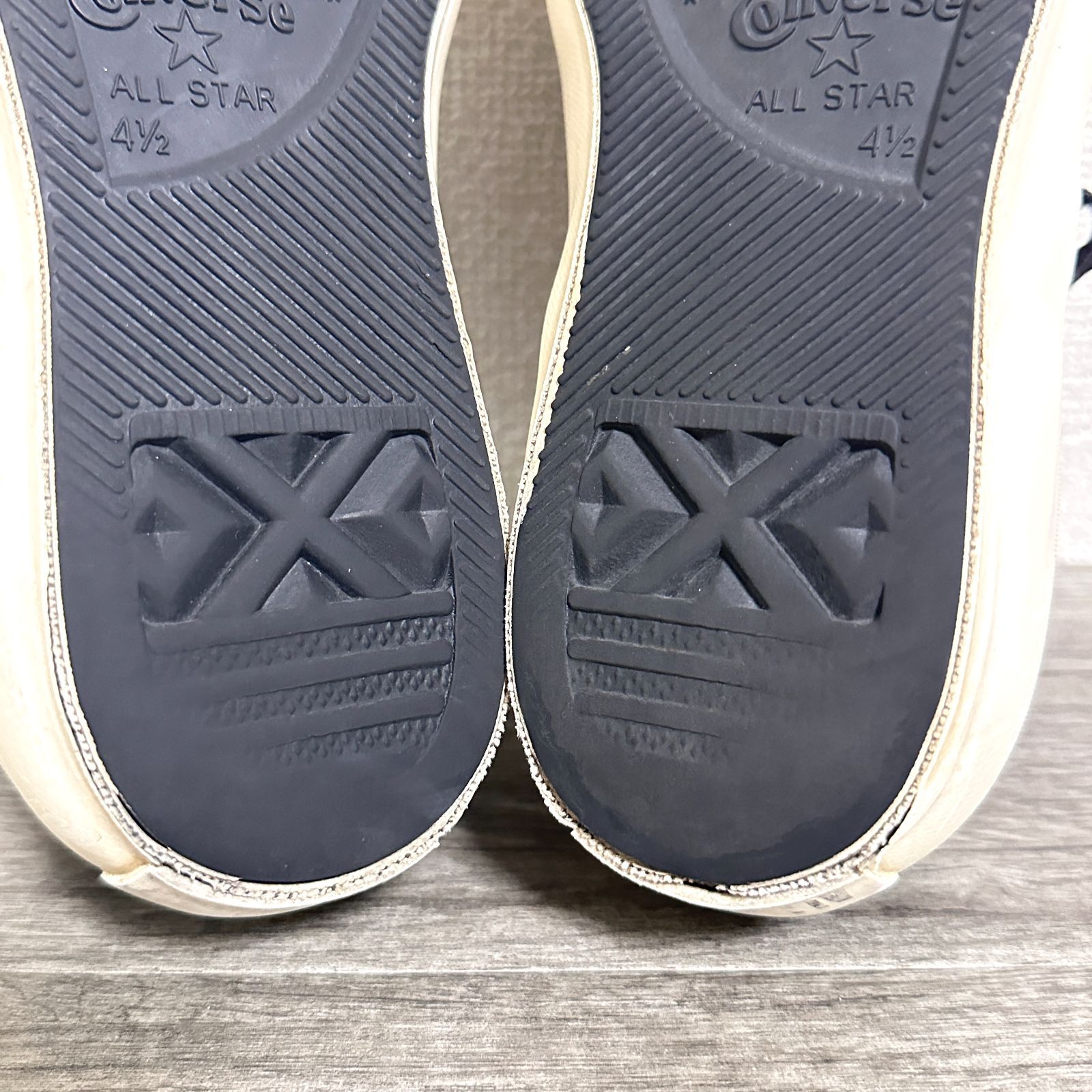 アダムエロペ別注 Converse STAR&BARS 1CL639 本革 レザースニーカー