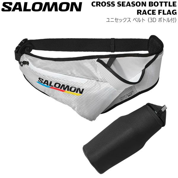 登山 ウエストベルト 24FW サロモン SALOMON クロスシーズンボトルレース CROSS SEASON BOTTLE RACE WHBK