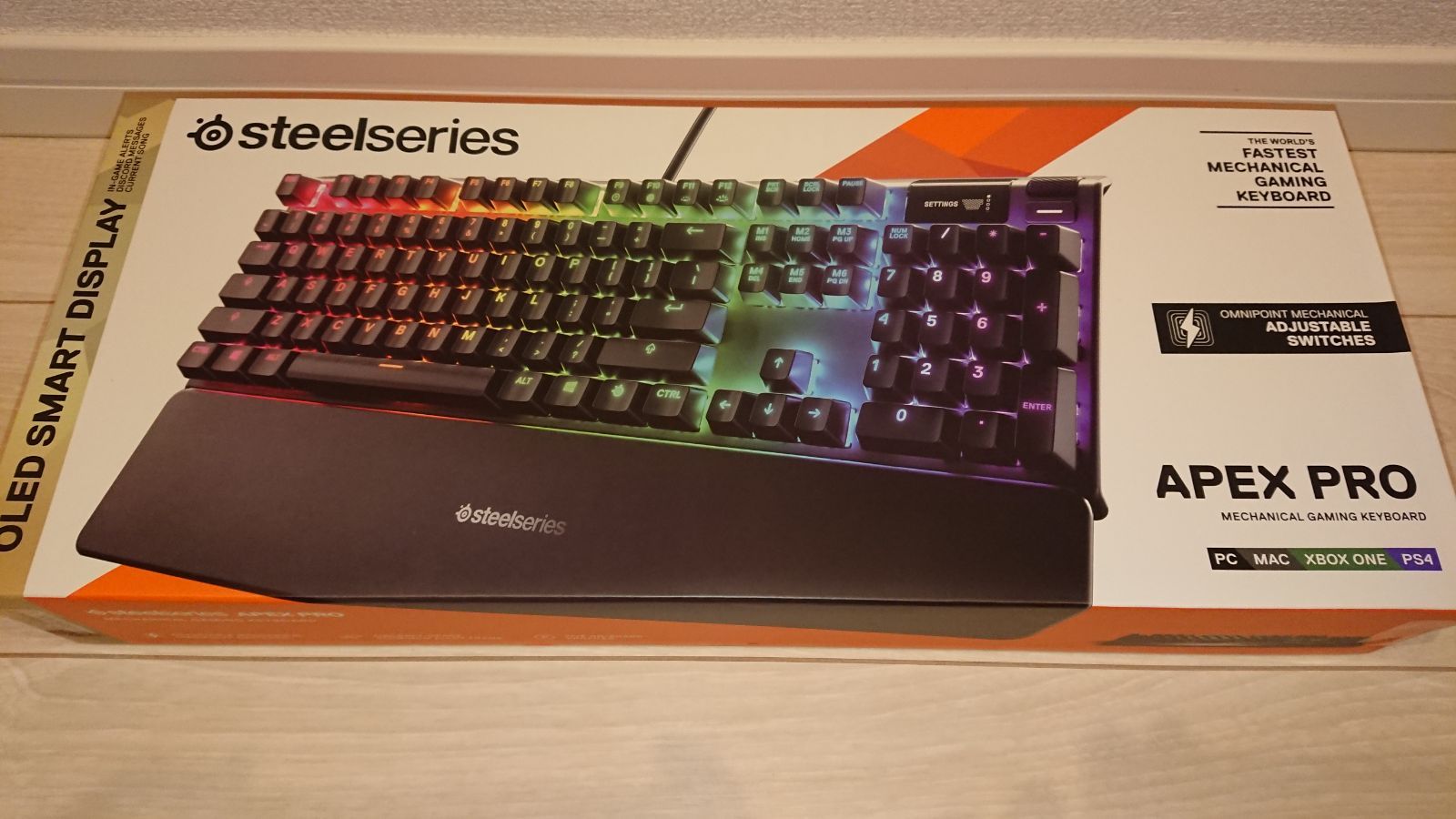 ゲーミングキーボードSTEELSERIES 64629 Apex Pro JP - K STYLE SHOP