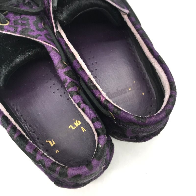 【極美品 希少】ワコマリア ティンバーランド デッキシューズ ハラコ レオパード ティンバーランドとワコマリアが初コラボ。レオパード柄のハラコ