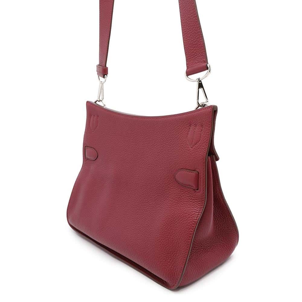 エルメス ジプシエール31 ルビー/シルバー金具 トリヨンクレマンス □R  