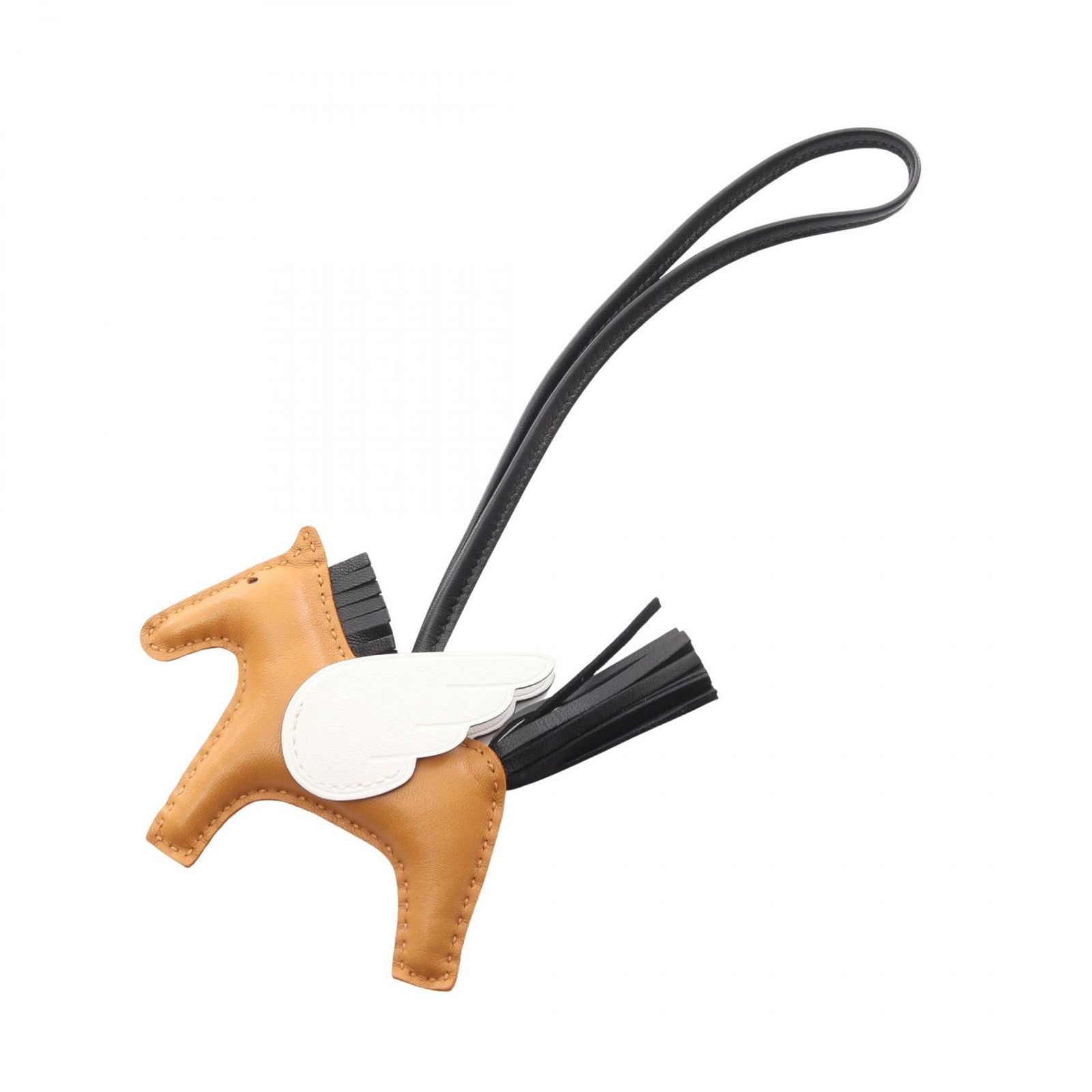 エルメス HERMES チャーム ロデオペガサスPM セサミ ナタ セサミ|ナタ|ブラック その他 ロデオペガサスPM セサミ|ナタ|ブラック レディース Used A