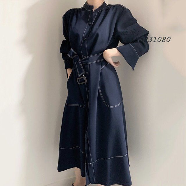 春 ワンピースコート