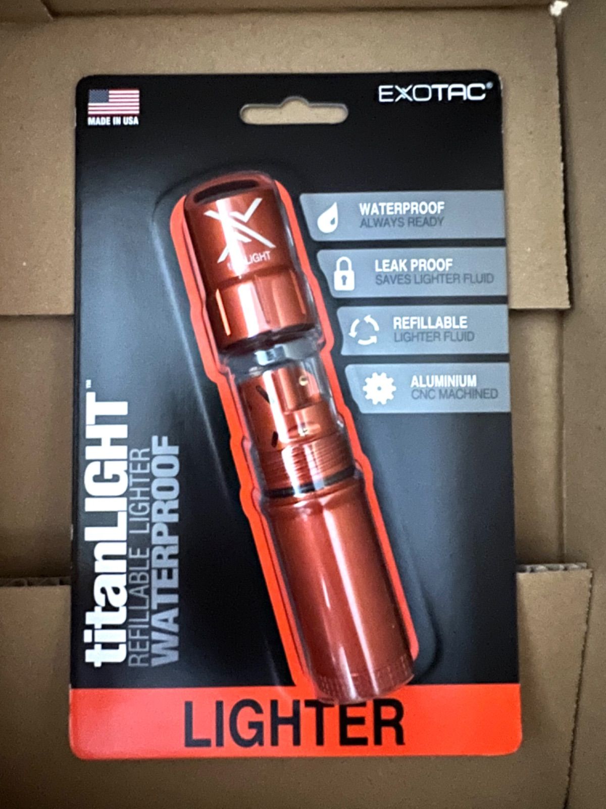 【新品未使用】EXOTAC titanLIGHT オレンジ Amazon.co.jp: エクソタック EXOTAC titanLIGHT 【正規品