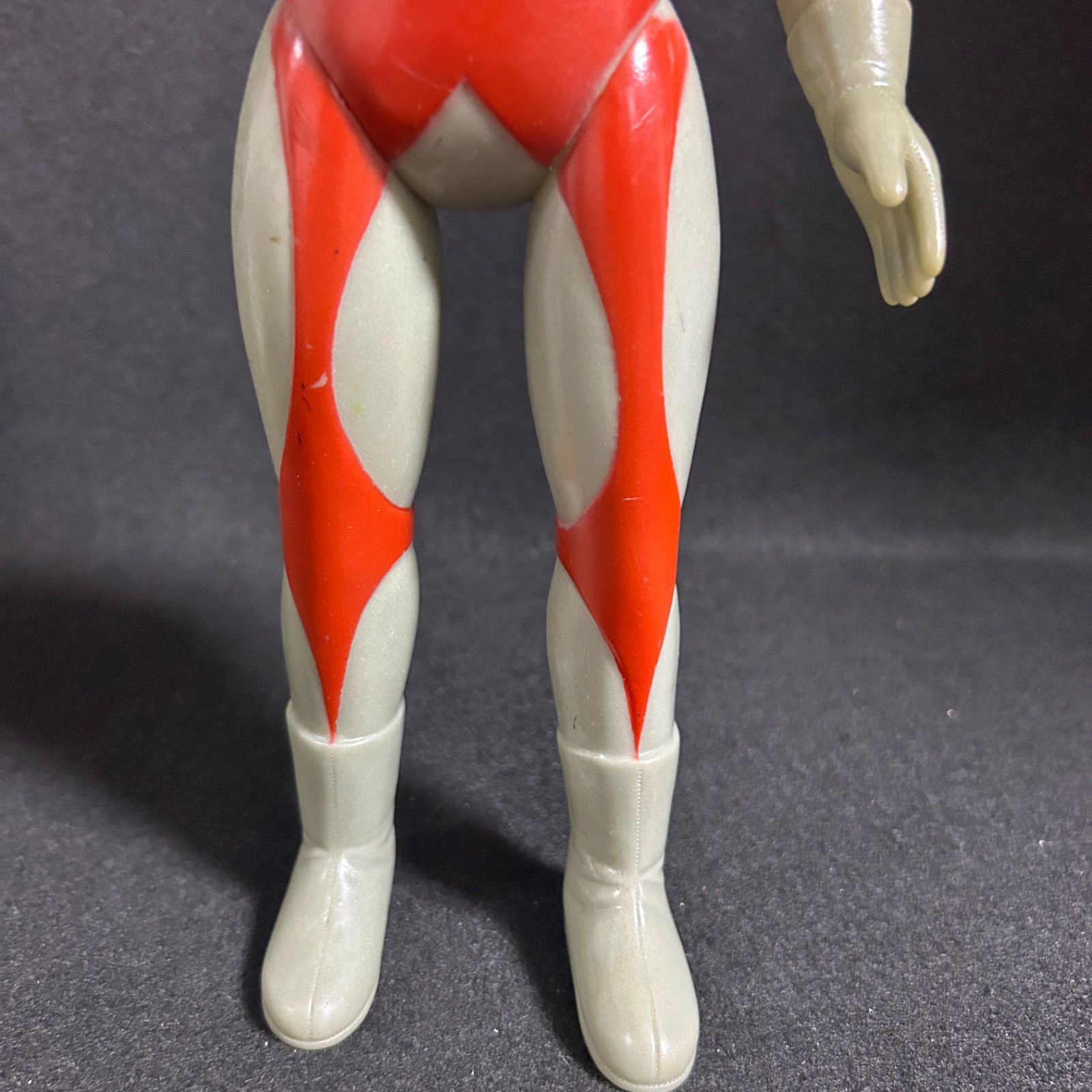 ブルマァク ウルトラマンエース A ソフビ 面取れ 面替え 当時物 希少品