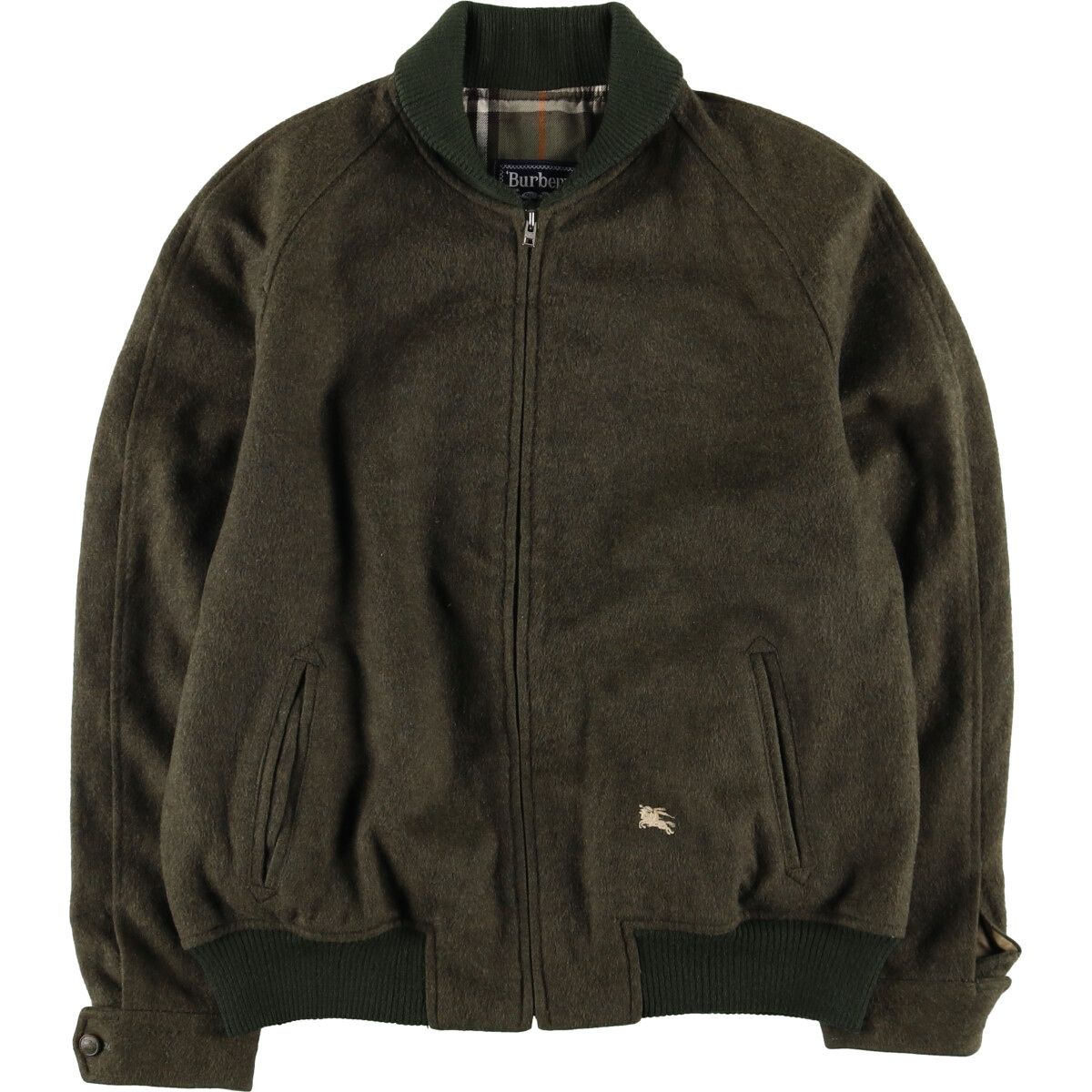 古着 70~80年代 バーバリー Burberry's ウールブルゾン メンズM相当 ヴィンテージ/evb008316