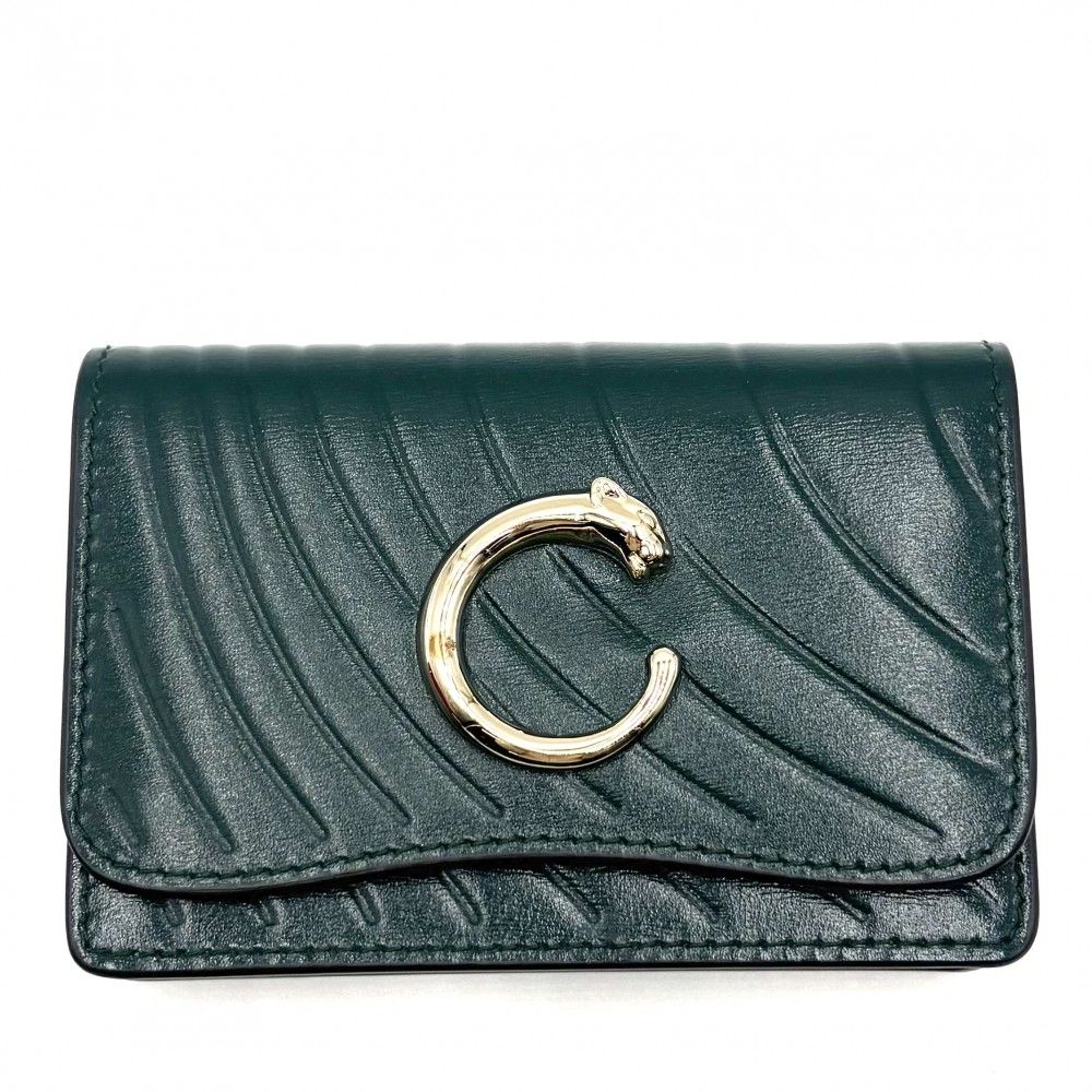 在庫一掃】 カルティエ コインケース ユニセックス パンテール カード  