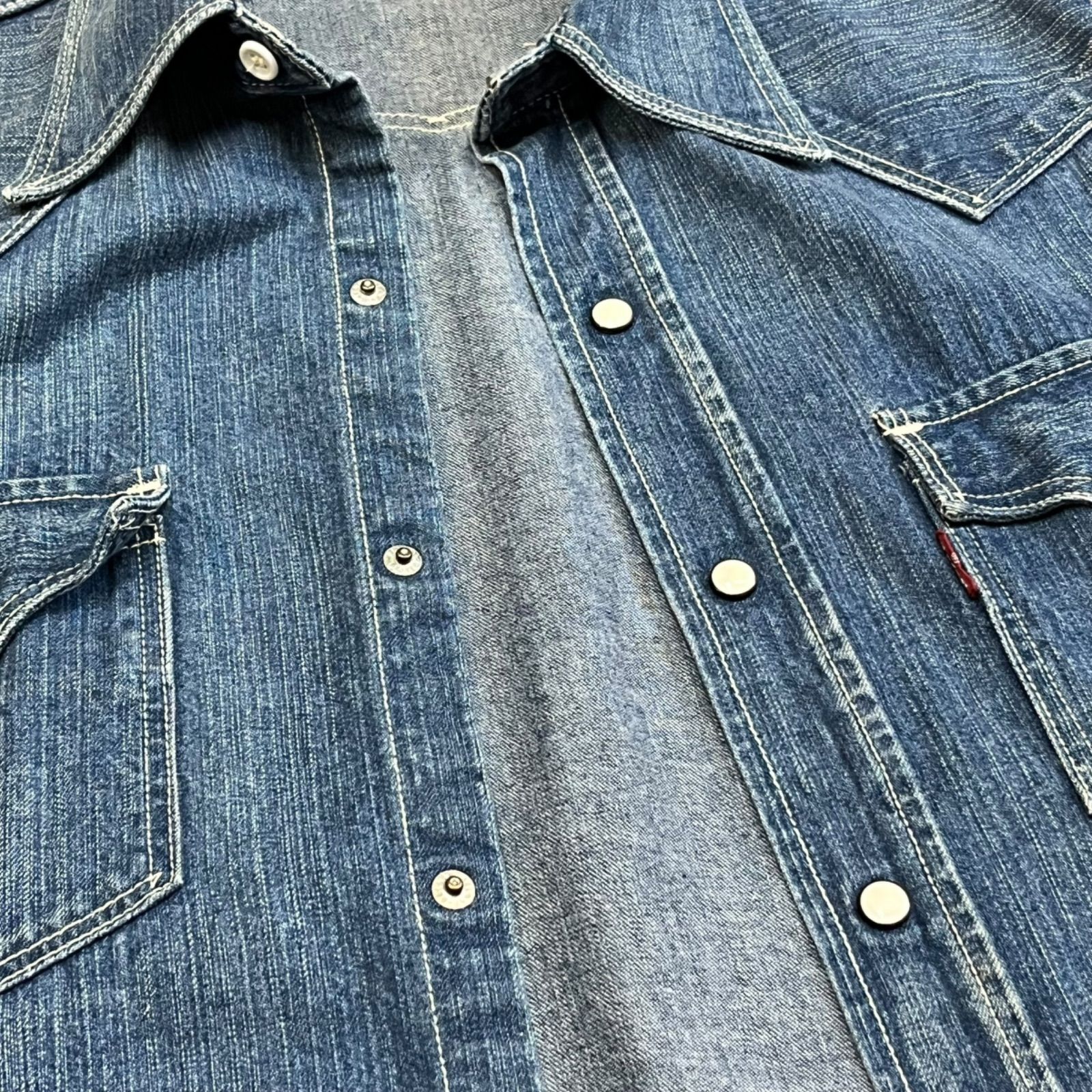 LEVI STRAUSS デニムウエスタンシャツ36 リーバイス 楽天市場】【LEVI'S】 リーバイス ロングホーン デニム